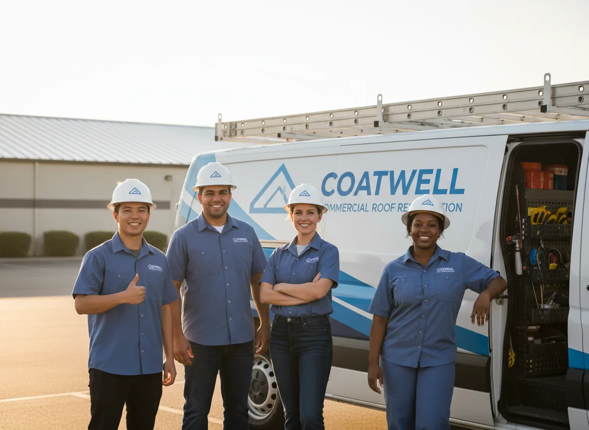 Commercial roof coating company in Nice, CA